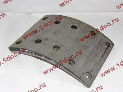 Накладка тормозная передняя большая (10 отверстий) SH SHAANXI / Shacman (ШАНКСИ / Шакман) 81.50221.0539 фото 1 Москва