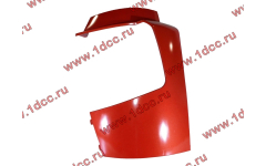 Бампер A7 красный боковая часть левая фото Москва