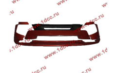 Бампер A7 красный в сборе самосвал с узкой губой фото Москва