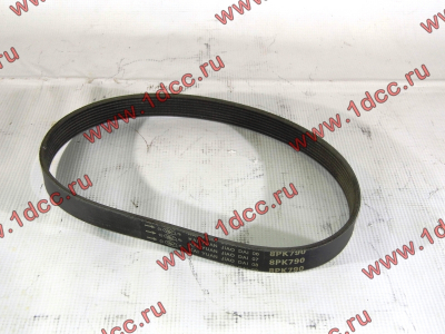 Ремень 8PK790 генератора CDM 855 Lonking CDM (СДМ) 612600090201 фото 1 Москва