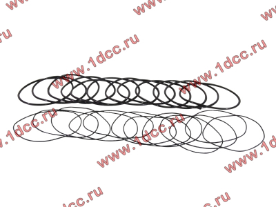 Кольцо уплотнительное гильзы цилиндра (комплект 12 тонких и 12 толстых) двигатель TD226B6G Lonking CDM (СДМ) 01153804/01153805 фото 1 Москва
