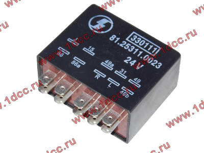 Реле стеклоочистителя SH 10 контактов SHAANXI / Shacman (ШАНКСИ / Шакман) 81.25311.0023 фото 1 Москва