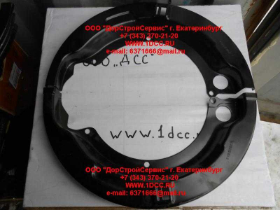 Пыльник (щиток) тормозов SH F3000 передний (две половинки) SHAANXI / Shacman (ШАНКСИ / Шакман) 81.50101.0223 фото 1 Москва