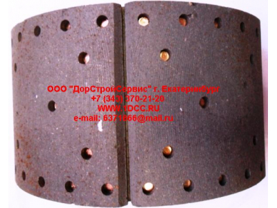 Колодка тормозная задняя DF белый DONG FENG (ДОНГ ФЕНГ) 3502ZS10-101 для самосвала фото 1 Москва